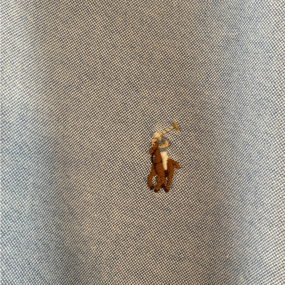 Ralph Lauren Light Blue Button Down Shirt - Picture 3 of 4
